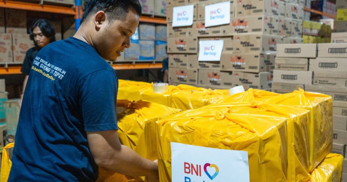 BNI Bersama BUMN Salurkan Puluhan Ton Bantuan Kemanusiaan untuk Warga Terdampak Bencana Sumatera