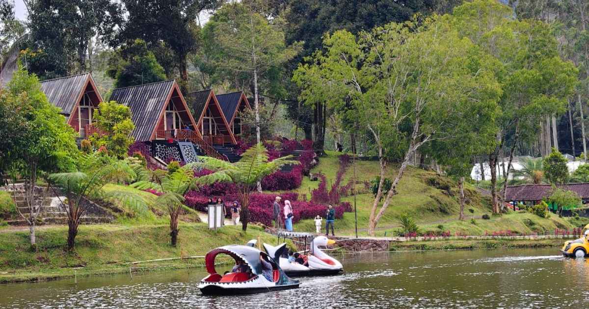 Belum ke Ciwidey Kalau Belum ke Sini, eMTe Highland Resort Hadirkan Spot Danau Instagramable