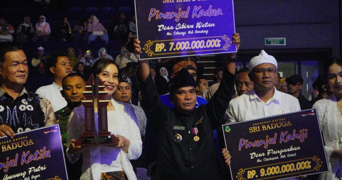 Daftar Pemenang Anugerah Gapura Sri Baduga Jabar 2025: Fokus Pembangunan 2026
