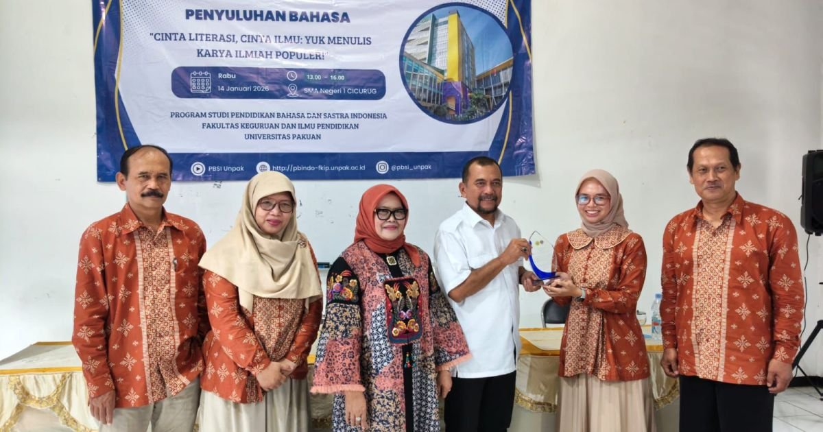 PBSI Unpak Kuatkan Literasi dan Pembelajaran Abad ke-21 di SMAN 1 Cicurug