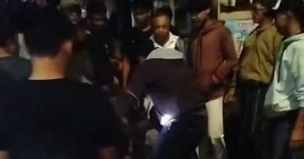 Masa Tak Terbendung, Diduga Curanmor KR2 Tertangkap Warga di Sukajaya