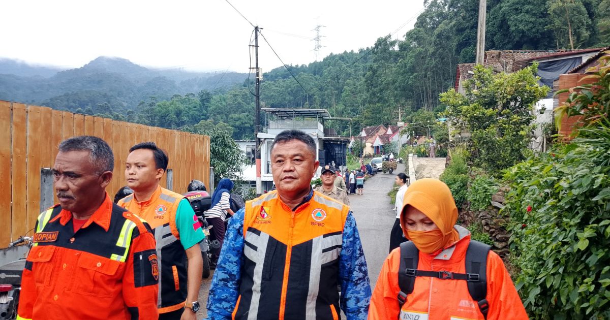 BPBD Sebut Hujan Deras Picu Longsor di Tribaktimulya Pangalengan, Dua Korban Meninggal Dunia