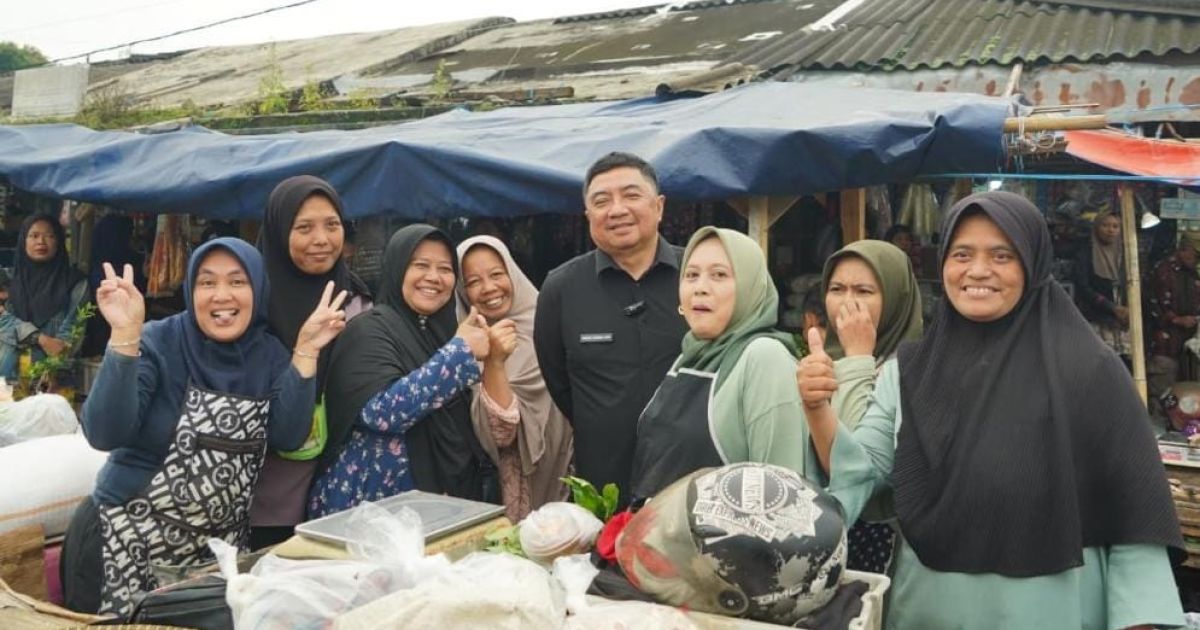 Jelang Ramadan, Bupati Garut Sidak Bapokting di Pasar Guntur Ciawitali