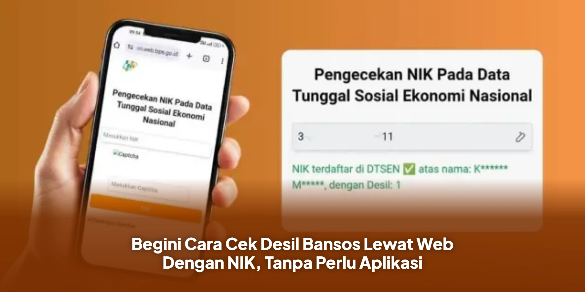Cara Mudah Pantau Data Kemiskinan Desil Bansos Tanpa Unduh Aplikasi