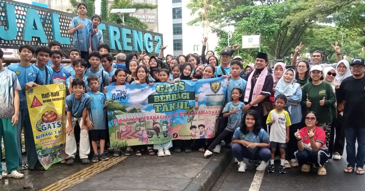 PASI Tangsel Berbagi Takjil  di Momen Ramadhan, Pengamat Varhan Aziz apresiasi Atlet Religius, Toleransi Peduli Sesama