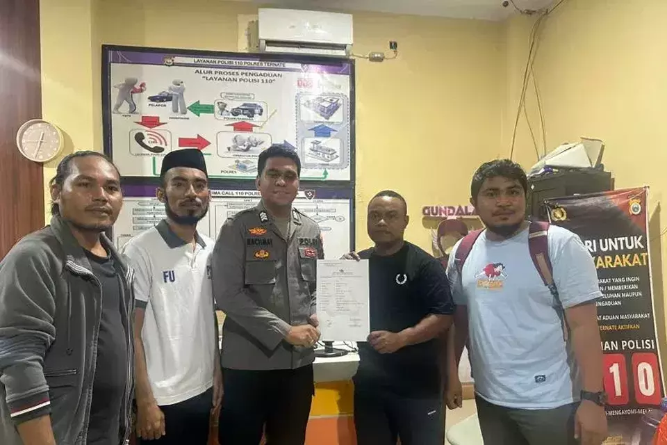 Dugaan Penghalangan Tugas Jurnalistik, Pemilik Malut United dan Rekanan Dilaporkan ke Polres Ternate