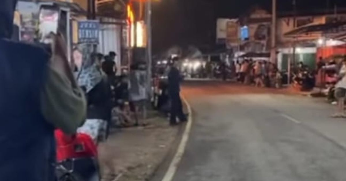 Pemuda Jampangkulon Isi Waktu Menjelang Sahur dengan Lomba Lari Malam