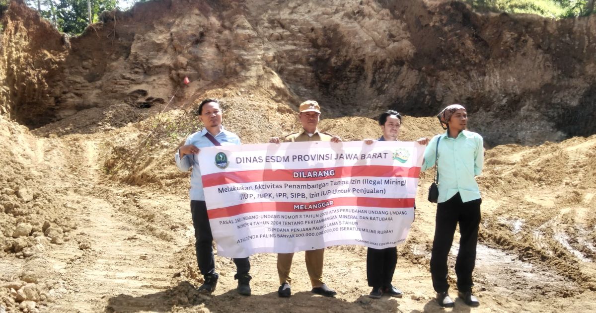 Sidak Dinas ESDM Jabar di Bogor: Tidak Ada Aktivitas Galian Tanah