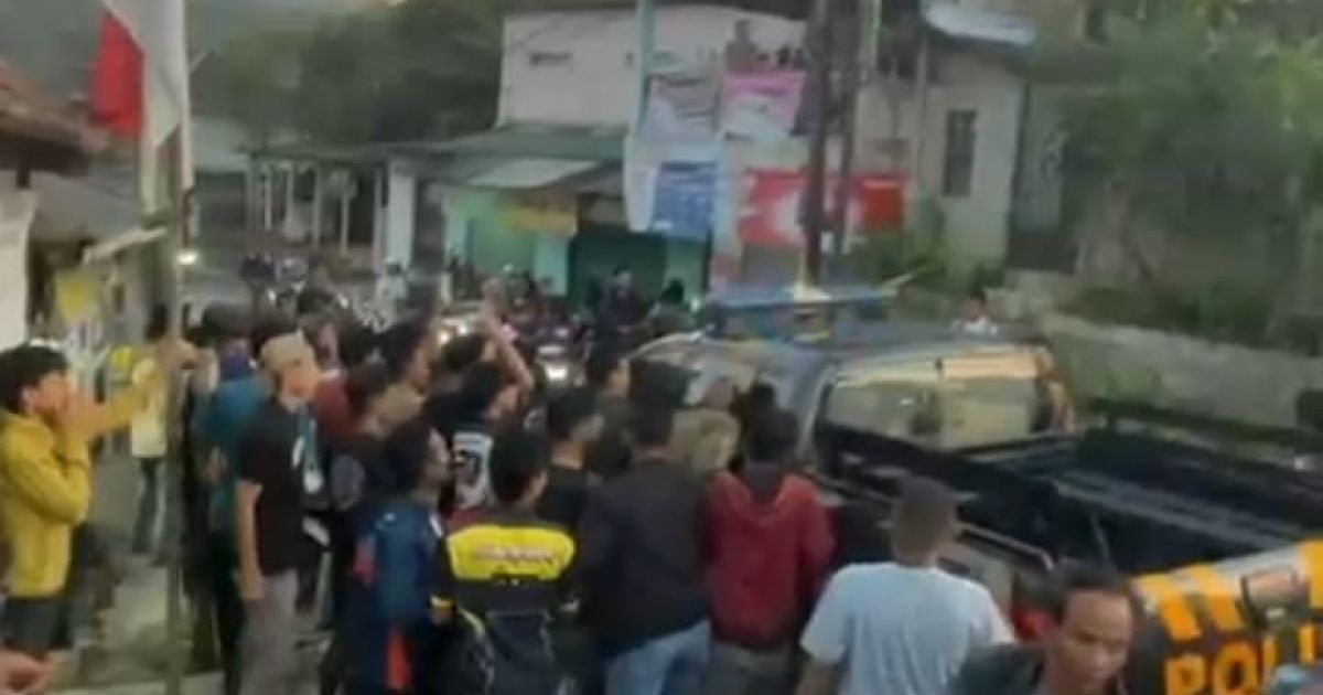 Diduga Begal Motor di Sukajaya, Dua Pelaku Digulung Warga
