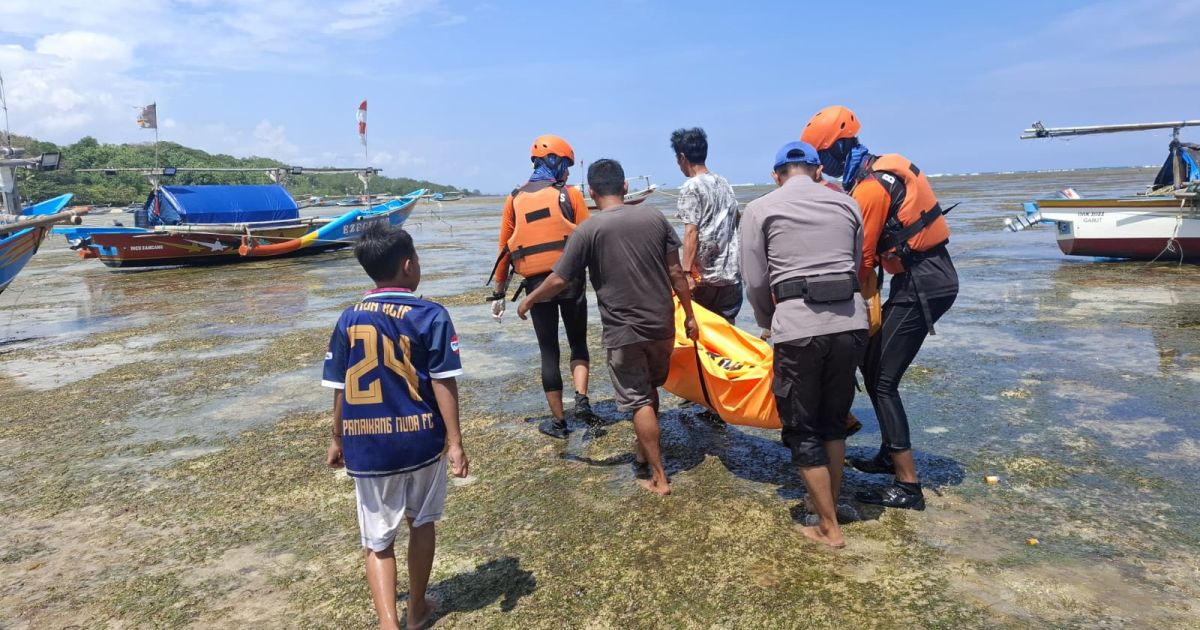 Nelayan Hilang di Perairan Sancang Garut Ditemukan Meninggal.