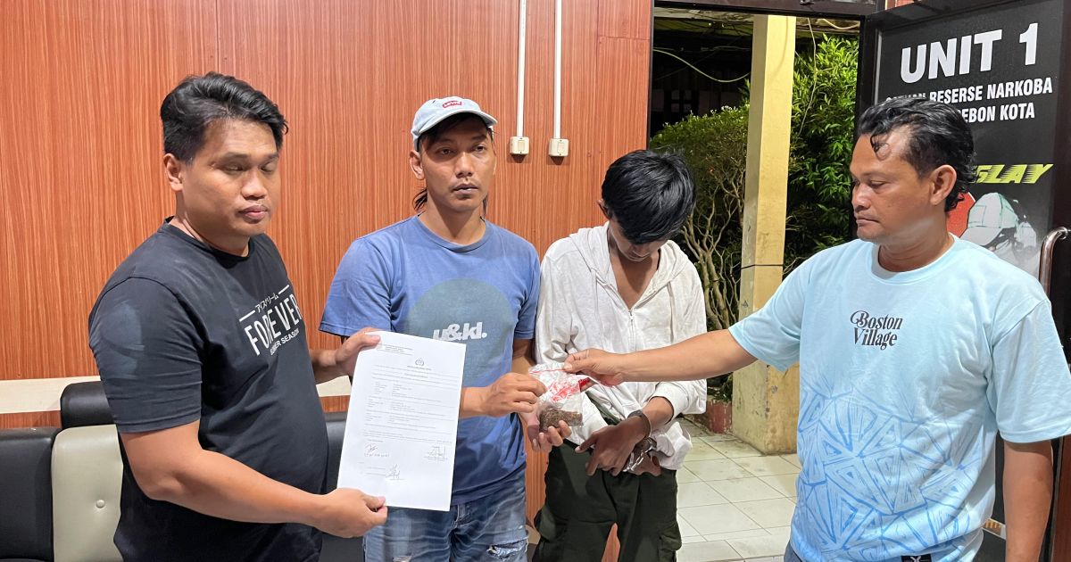 Unit Intel Kodim 0614/Kota Cirebon, Tangkap dan Gagalkan Transaksi Narkoba.