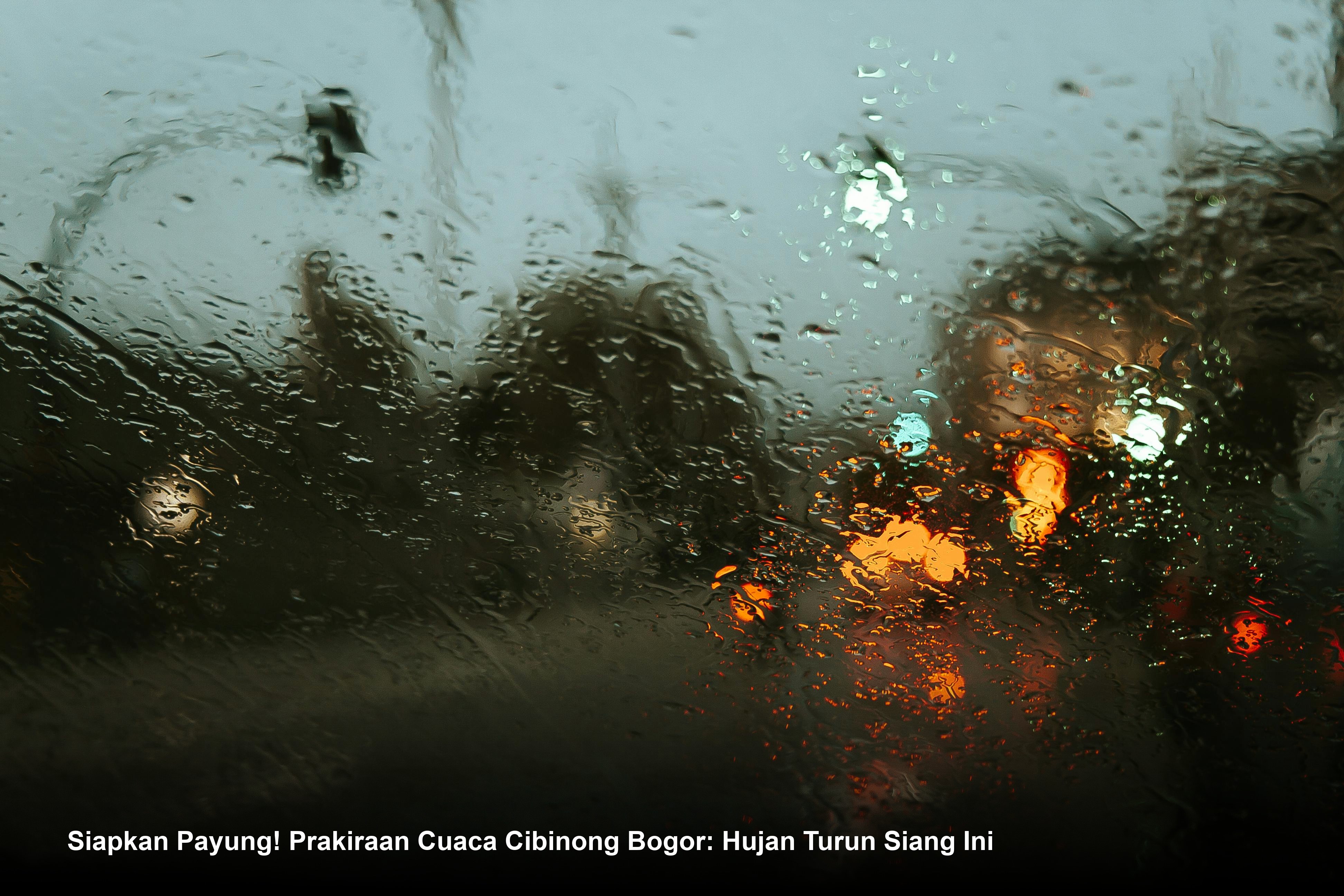 Siapkan Payung! Prakiraan Cuaca Cibinong Bogor: Hujan Turun Siang Ini