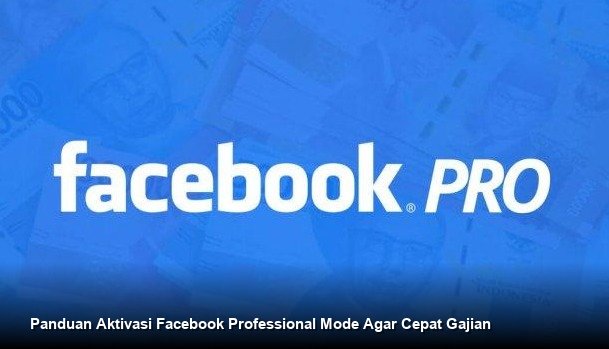 Panduan Aktivasi Facebook Professional Mode Agar Cepat Gajian