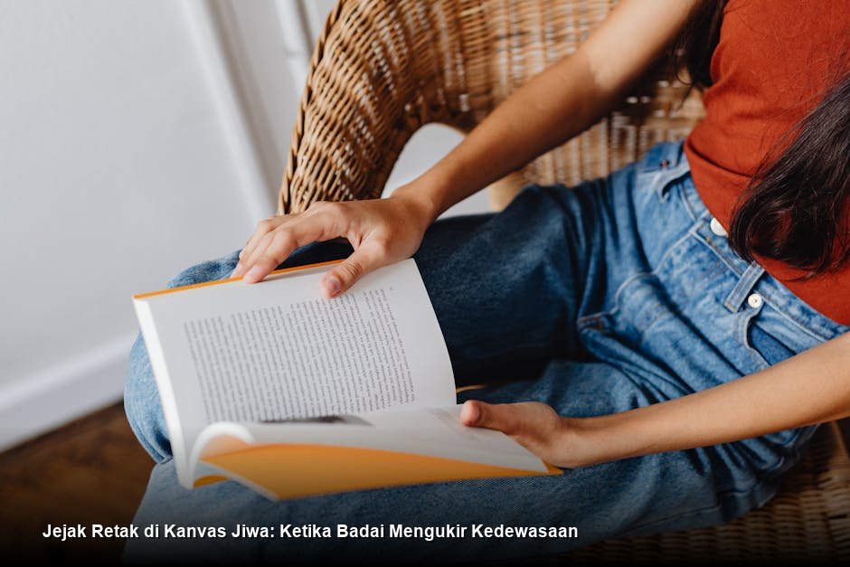 Jejak Retak di Kanvas Jiwa: Ketika Badai Mengukir Kedewasaan