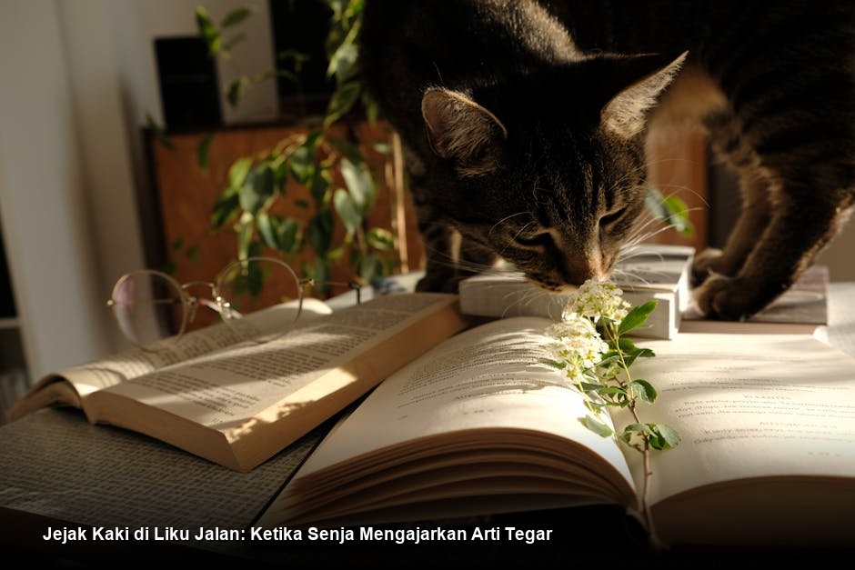 Jejak Kaki di Liku Jalan: Ketika Senja Mengajarkan Arti Tegar