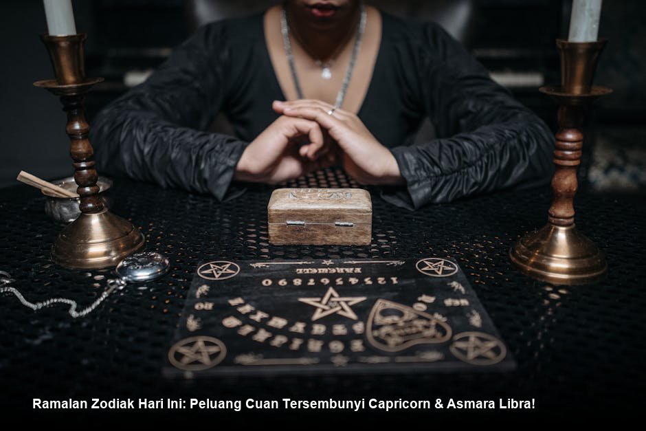 Ramalan Zodiak Hari Ini: Peluang Cuan Tersembunyi Capricorn & Asmara Libra!