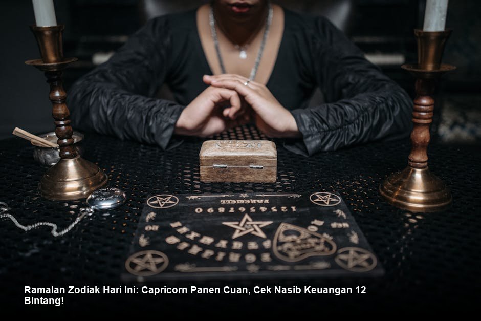 Ramalan Zodiak Hari Ini: Capricorn Panen Cuan, Cek Nasib Keuangan 12 Bintang!
