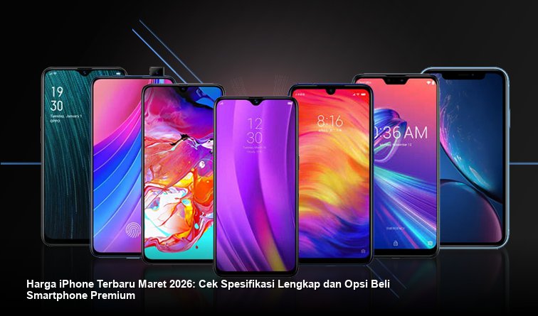 Harga iPhone Terbaru Maret 2026: Cek Spesifikasi Lengkap dan Opsi Beli Smartphone Premium