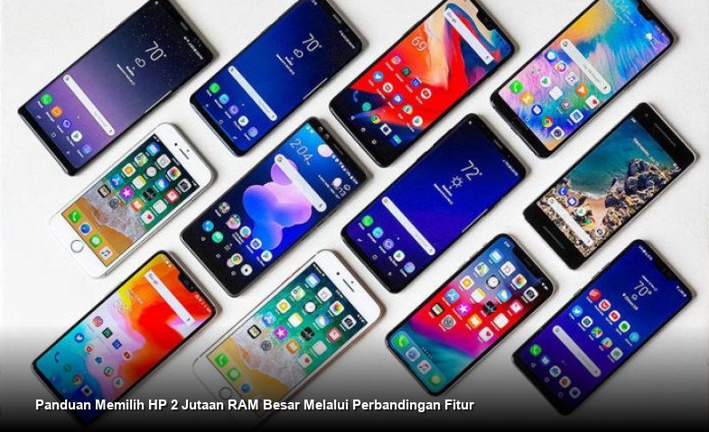 Panduan Memilih HP 2 Jutaan RAM Besar Melalui Perbandingan Fitur